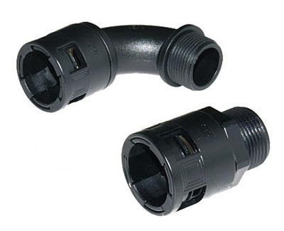 【質量可靠 公制牙加長型尼龍66材料 防折彎電纜接頭】價格,廠家,圖片,直通、接頭,樂清市英得特電器-